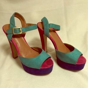 Colorful heels